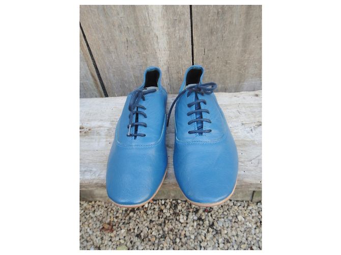 Isabel Marant Etoile Isabel Marant flache Oxford-Schuhgröße 35 Hellblau - Ansicht 2