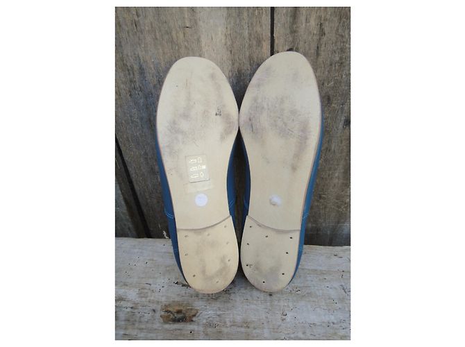 Isabel Marant Etoile Isabel Marant flache Oxford-Schuhgröße 35 Hellblau - Ansicht 3