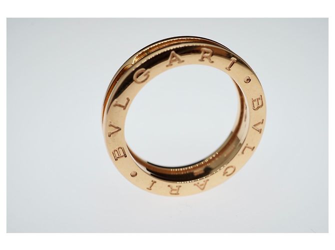Bulgari Bvlgari B-Zero1 18k oro rosa 1 Tamaño del anillo de bandas 57 Gold hardware - vista 2