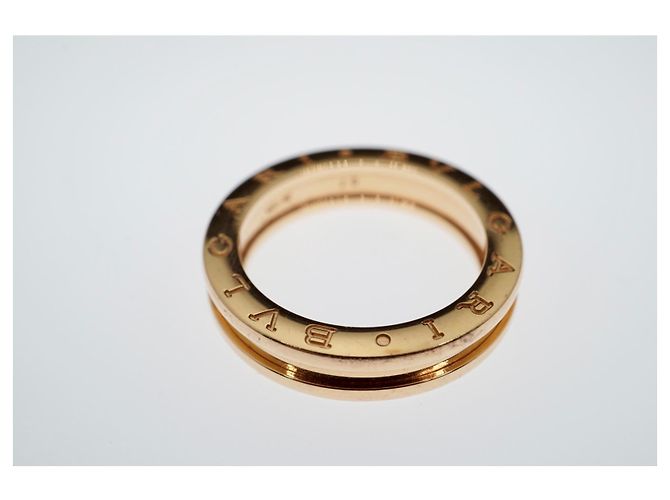 Bulgari Bvlgari B-Zero1 18k oro rosa 1 Tamaño del anillo de bandas 57 Gold hardware - vista 4