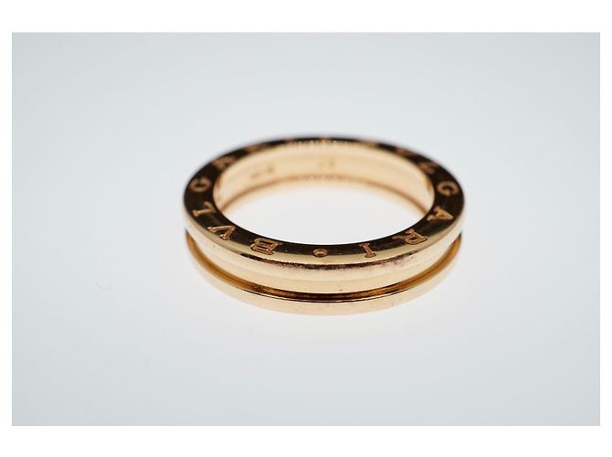 Bulgari Bvlgari B-Zero1 18k oro rosa 1 Tamaño del anillo de bandas 57 Gold hardware - vista 7