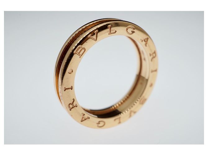 Bulgari Bvlgari B-Zero1 18k oro rosa 1 Tamaño del anillo de bandas 57 Gold hardware - vista 8
