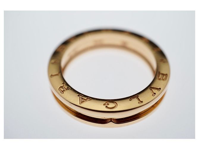 Bulgari Bvlgari B-Zero1 18k oro rosa 1 Tamaño del anillo de bandas 57 Gold hardware - vista 9