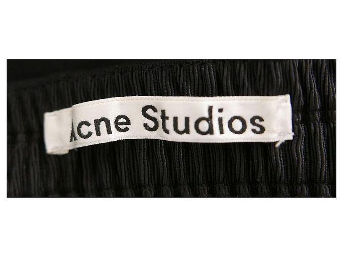 Acne Studios Hey Wollhose Schwarz - Ansicht 6
