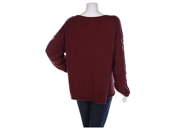 Vince Camuto Pullover Burgunder XL Bordeaux - Ansicht 2