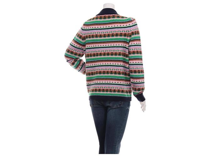 Suéter J.Crew de lã e nylon Tamanho L Multicor - vista 2
