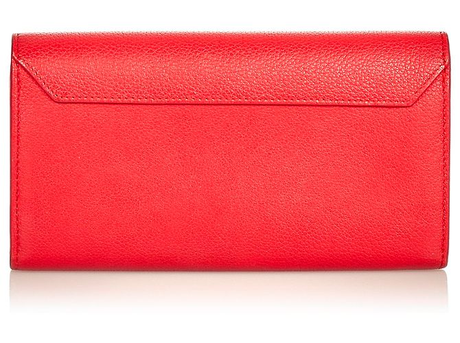 Cartera Louis Vuitton Red Taurillon Capucines Roja - vista 3