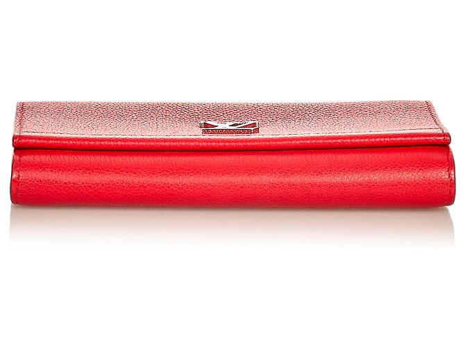 Cartera Louis Vuitton Red Taurillon Capucines Roja - vista 4