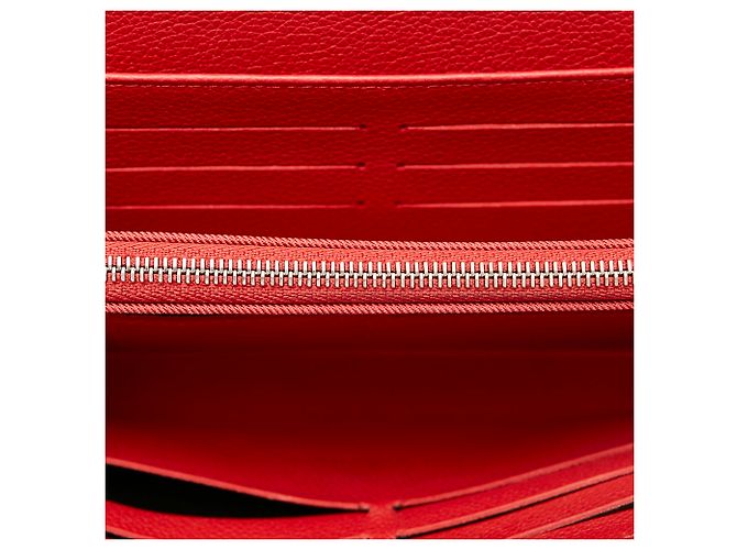 Cartera Louis Vuitton Red Taurillon Capucines Roja - vista 5