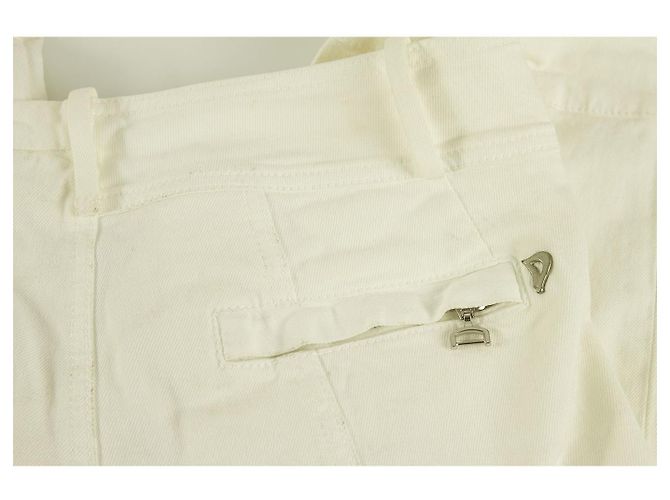Dondup pantalones de mezclilla ajustados blancos pantalones de algodón pantalones sz 27 Código 3844432 - vista 8