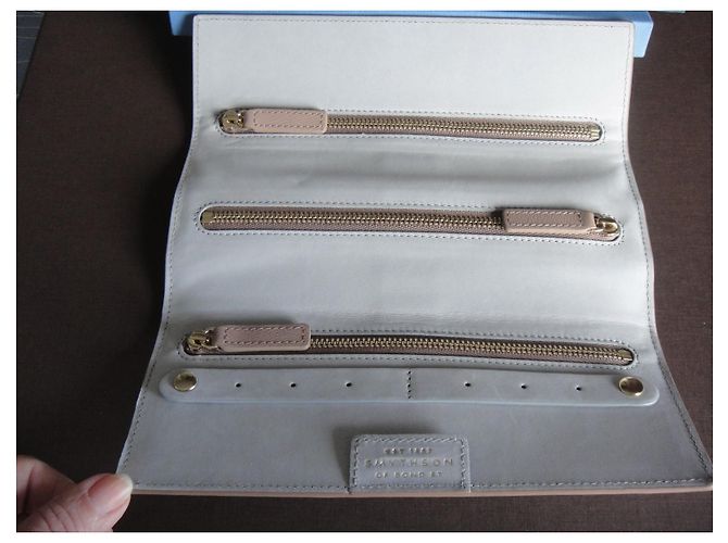 Bolsa de joias SMYTHSON Cinza - vista 2