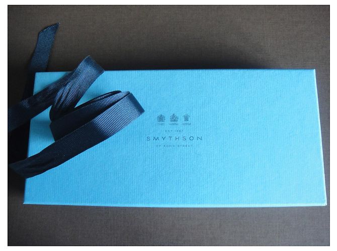 Bolsa de joias SMYTHSON Cinza - vista 4