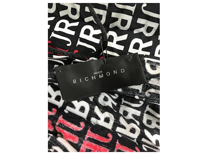 Sciarpa John Richmond in cotone multicolore - vista 7