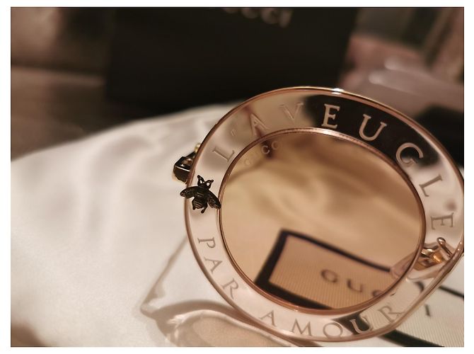Gafas de sol Gucci Rosa de Plástico - vista 4