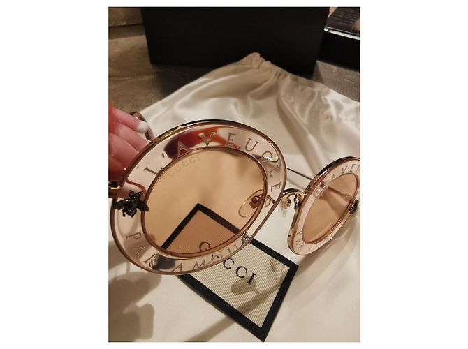 Gafas de sol Gucci Rosa de Plástico - vista 8