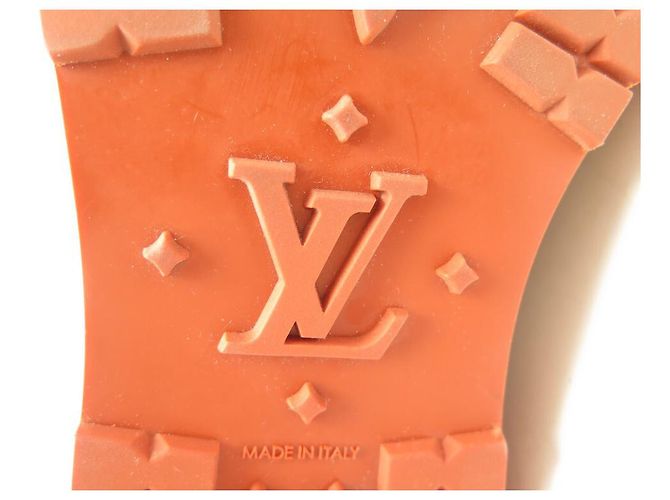 NUOVE SCARPE LOUIS VUITTON RICHELIEU IN CAMOSCIO E PELLE 7 IT 42 SCARPE FR CERVO Grigio - vista 4