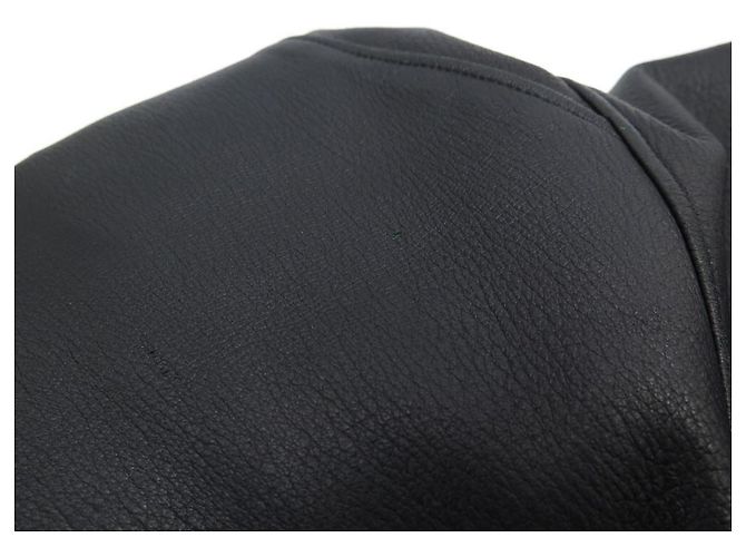 Hermès HERMES JACKET L 52 BLACK DEER LEATHER DEER LEATHER COAT JACKET - view 14