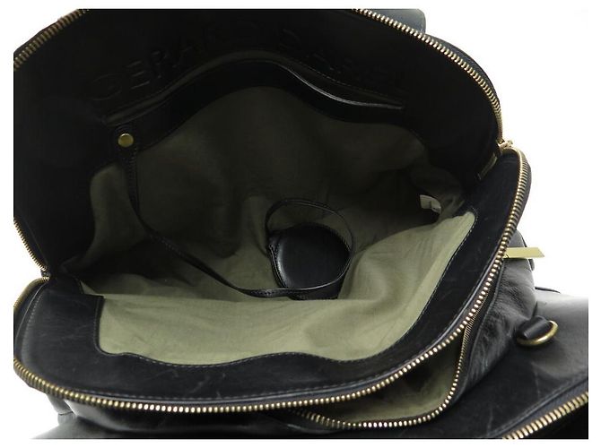 GERARD DAREL THE DIVINE BORSA A MANO IN PELLE NERA BORSA A MANO IN PELLE NERA BORSA A MANO - vista 12