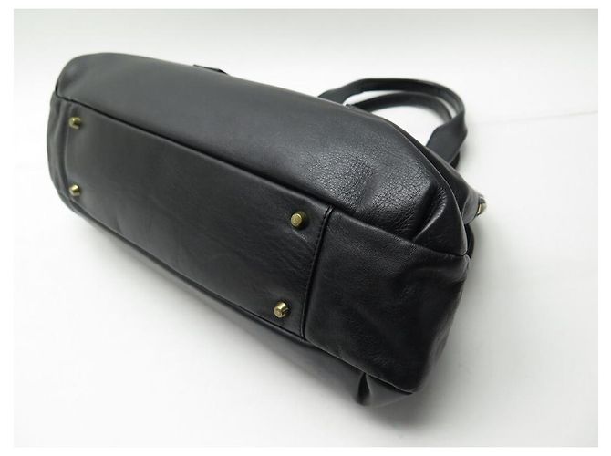 GERARD DAREL THE DIVINE BORSA A MANO IN PELLE NERA BORSA A MANO IN PELLE NERA BORSA A MANO - vista 3