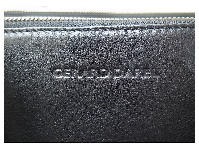 GERARD DAREL THE DIVINE BORSA A MANO IN PELLE NERA BORSA A MANO IN PELLE NERA BORSA A MANO - vista 6