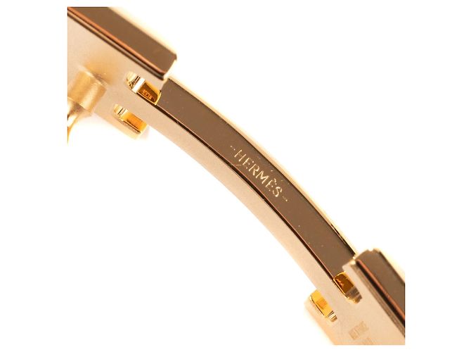 Splendid Hermès Constance Belt Buckle in matt brushed metal - view 6