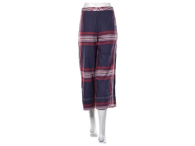 Pantalones By Malene Birger de algodón y lino Talla 40 Multicolor - vista 2
