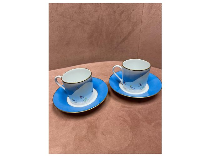 Chopard Rare ensemble en porcelaine Blanc Bleu - vue 10