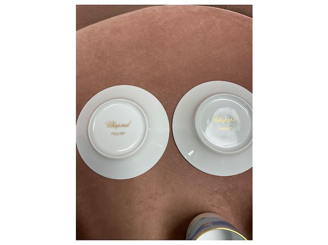 Chopard Rare ensemble en porcelaine Blanc Bleu - vue 13