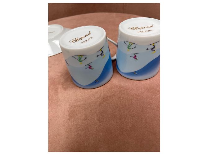 Chopard Rare ensemble en porcelaine Blanc Bleu - vue 7