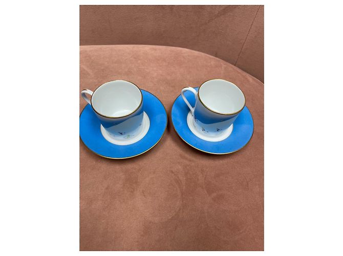 Chopard Rare ensemble en porcelaine Blanc Bleu - vue 9