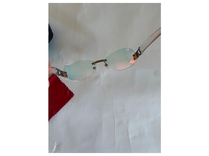 Occhiali da sole Chanel Lenti arcobaleno multicolori Multicolore - vista 10