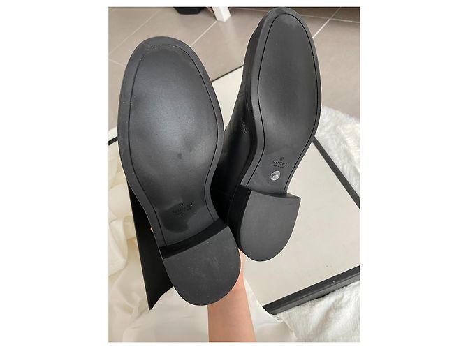 Botas Gucci de piel negra Negro - vista 5