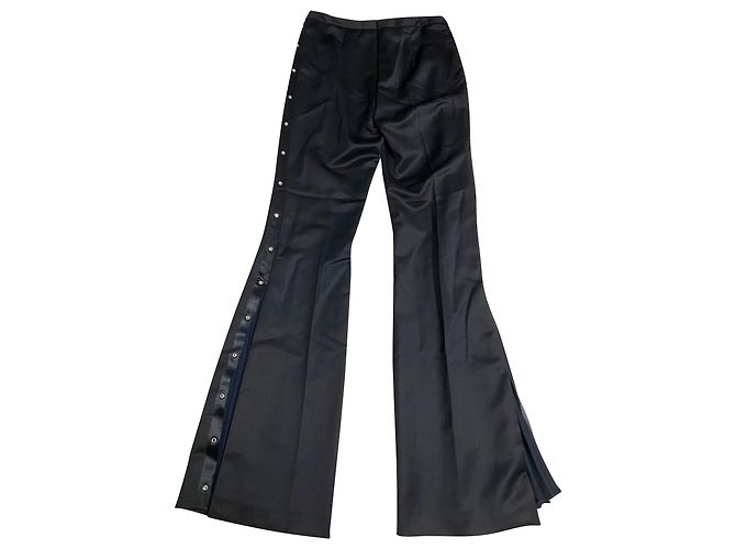 Escada Suit Trouser Set in Black Wool - view 8