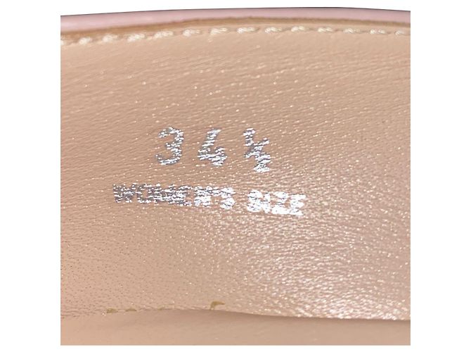 Zeppa a punta Tod's in pelle rosa - vista 7