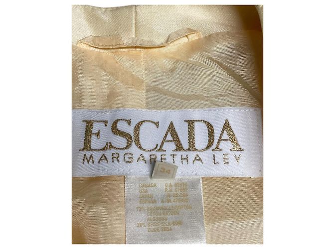 Conjunto Saia Escada x Margaretha Ley em Algodão Creme Branco Cru - vista 3