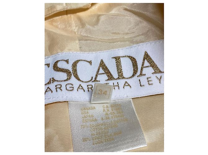 Conjunto Saia Escada x Margaretha Ley em Algodão Creme Branco Cru - vista 4