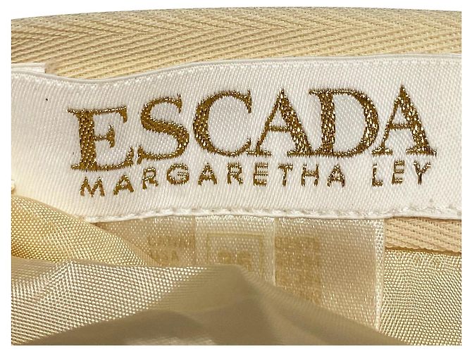Conjunto Saia Escada x Margaretha Ley em Algodão Creme Branco Cru - vista 6