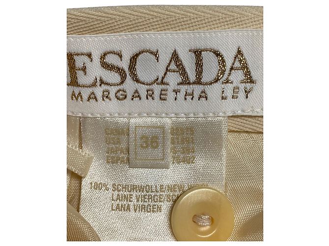 Conjunto Saia Escada x Margaretha Ley em Algodão Creme Branco Cru - vista 7