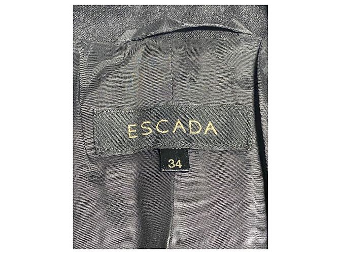Completo pantalone Escada Black Stone in lana nera Nero - vista 5