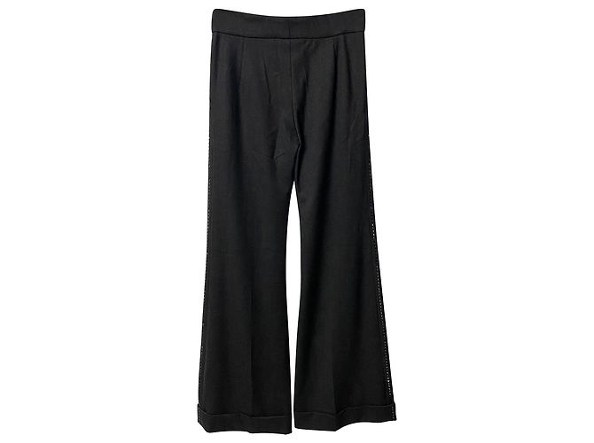 Completo pantalone Escada Black Stone in lana nera Nero - vista 7
