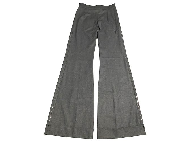 Completo pantalone Escada Black Stone in lana nera Nero - vista 8