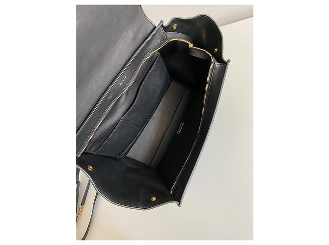 Céline Celine Trapèze Handtasche, Grün - Ansicht 11