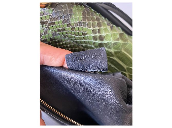 Céline Celine Trapèze Handtasche, Grün - Ansicht 12
