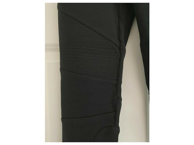 Vince dehnbare Bikerhose Schwarz - Ansicht 4