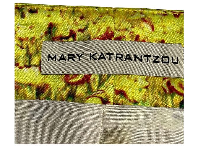 Mary Katrantzou Flower Field Rock aus gelbem Polyester - Ansicht 5