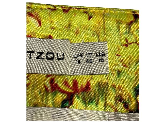 Mary Katrantzou Flower Field Rock aus gelbem Polyester - Ansicht 6