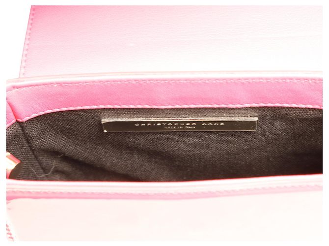 Christopher Kane Umhängetasche mit Sicherheitsschnalle in Rosa Lack Pink - Ansicht 5