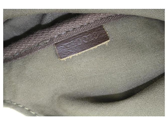 Louis Vuitton Borsa per pannolini Messenger Mini Lin Sac Maman con monogramma kaki - vista 11