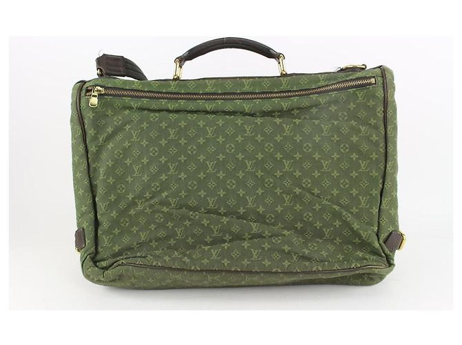 Louis Vuitton Borsa per pannolini Messenger Mini Lin Sac Maman con monogramma kaki - vista 6