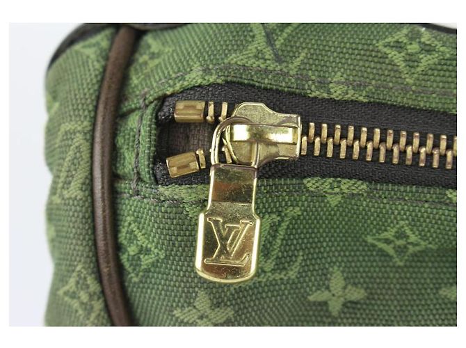 Louis Vuitton Borsa per pannolini Messenger Mini Lin Sac Maman con monogramma kaki - vista 7